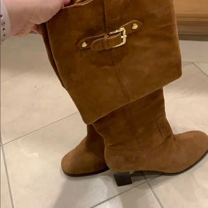 Knee high Michael Kors suede boots
